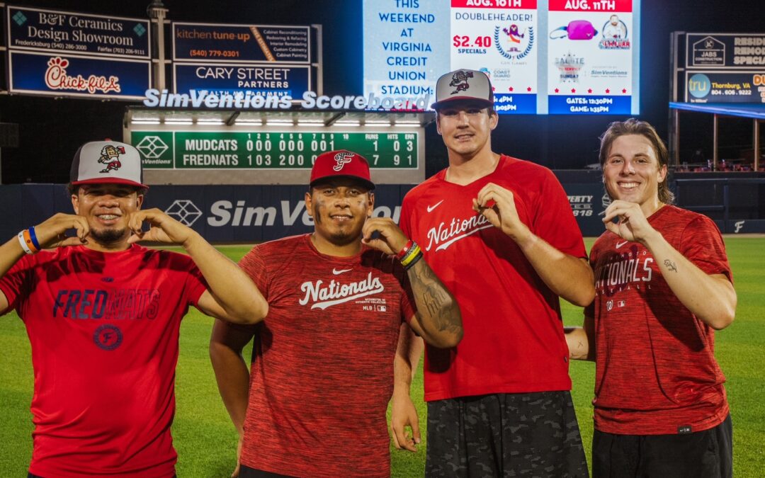 ‘A part of history’: Sykora, relievers combined for FredNats’ first nine-inning no hitter