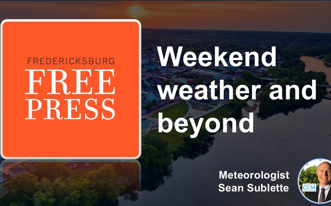 WATCH: Free Press forecast with meteorologist Sean Sublette