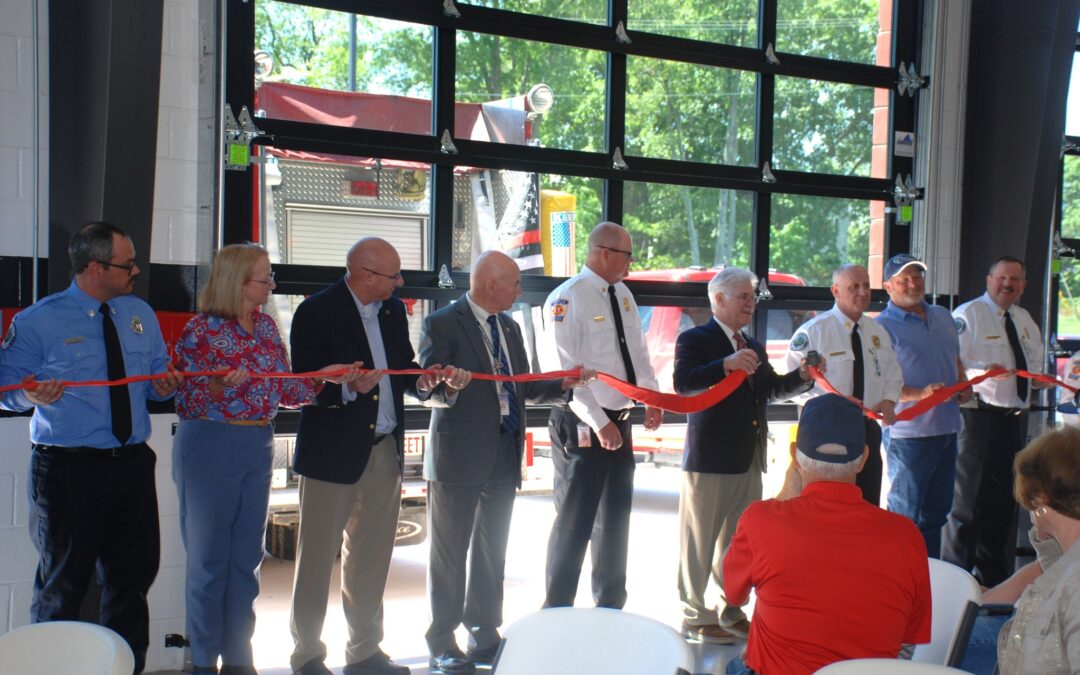 PHOTOS:   New fire station opens in Sparta